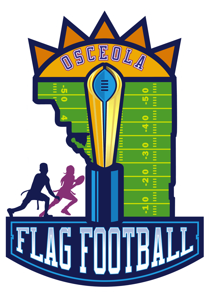 Osceola Flag Football logo